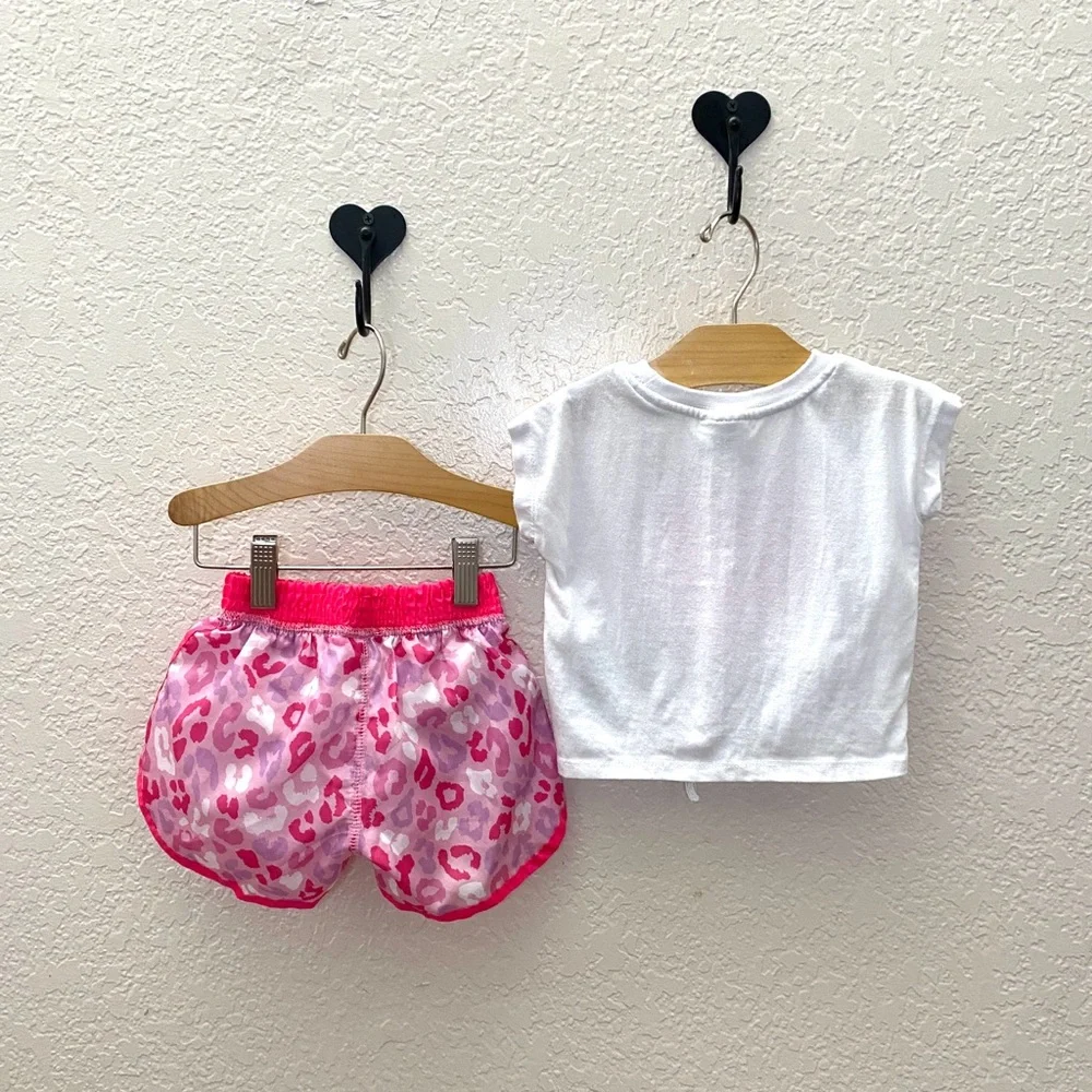 Title: Fila Toddler Girl Pink 2-Piece Set – Size 18 Months